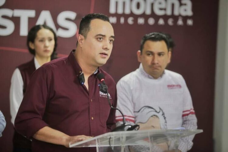 Lamenta Morena asesinato de Mauricio Solís y exige a Uruapan coordinar seguridad