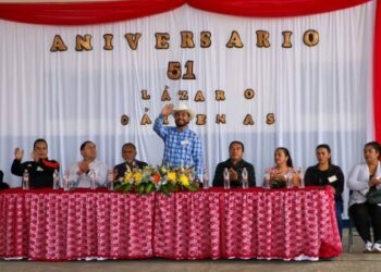Celebra Humberto Jiménez Solís los 51 años de educación y valores que imparte la Escuela Primaria ‘Lázaro Cárdenas’