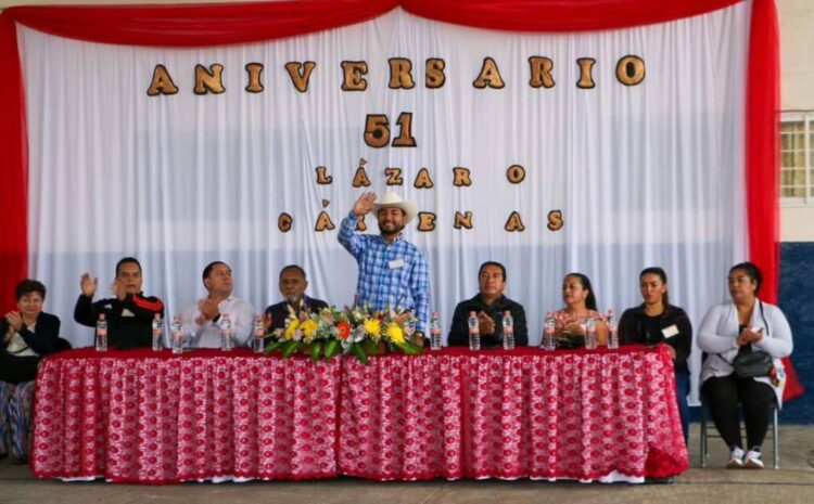 Celebra Humberto Jiménez Solís los 51 años de educación y valores que imparte la Escuela Primaria ‘Lázaro Cárdenas’