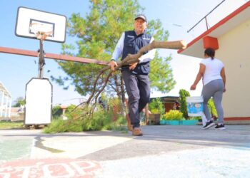 Se supera las 750 planteles  atendidos en Morelia con el programa “Échale una Mano a las Escuelas” de J.C Barragán