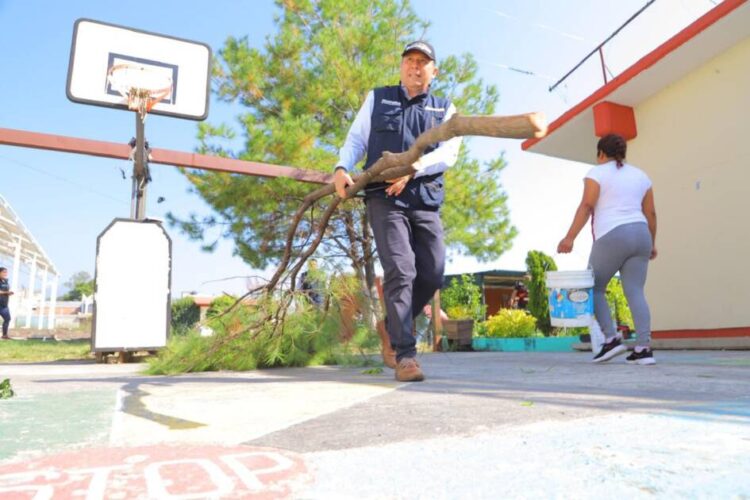 Se supera las 750 planteles atendidos en Morelia con el programa “Échale una Mano a las Escuelas” de J.C Barragán