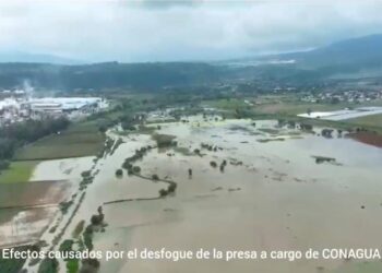 Responsabilizan a CONAGUA por 130 ha. dañadas del Ejido de la Tenencia Morelos al desfogar la presa de Cointzio