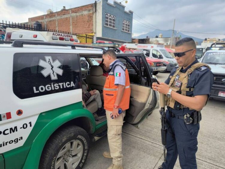 Sin registro de incidentes mayores fue el saldo del operativo de PC en la ribera del Lago de Pátzcuaro
