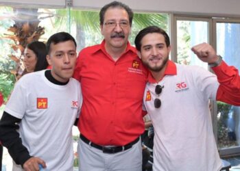 Reginaldo Sandoval invita a las juventudes petistas a construir una nueva Patria