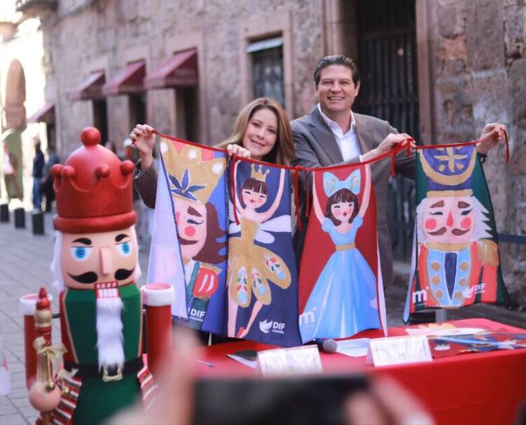 Alfonso Martínez y Paola Delgadillo presentan actividades de la ‘Navidad Mágica en Morelia’