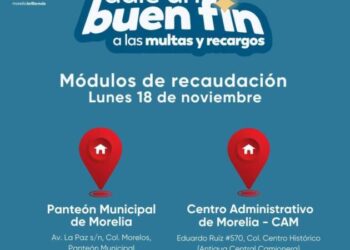 Gobierno de Morelia abrirá 2 módulos para aprovechar el Buen Fin este lunes