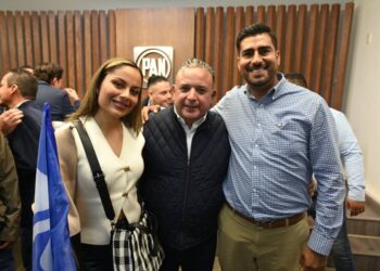 Respalda Poncho Chávez a Carlos Quintana en su registro por la dirigencia estatal del PAN