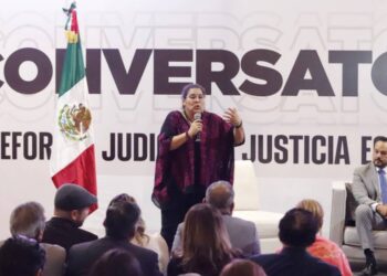 Ministra Lenia Batres respalda iniciativa de Hugo Rangel en pro de Justicia Equiparable en Michoacán