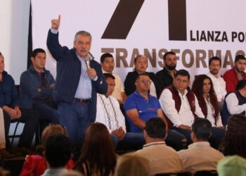 Democratizar Michoacán, objetivo de Raúl Morón y liderazgos para asamblea de Morena