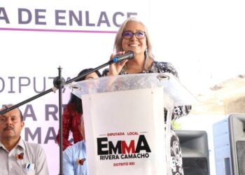Emma Rivera inaugura casa de enlace legislativa en Zitácuaro