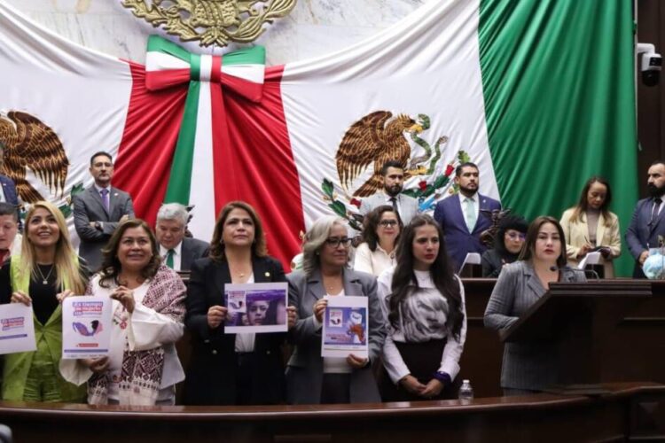 Diputada Jackie Avilés y Legisladores de Morena exhortan al Congreso a sumarse a la ccampaña “Es Tiempo de Mujeres Sin Violencia”