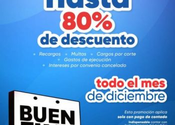 OOAPAS amplía descuentos del Buen Fin durante diciembre