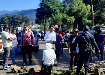 Mantiene gestiones la Presidenta Dayana Pérez Mendoza para Resolver el Bloqueo en la Carretera de Opopeo