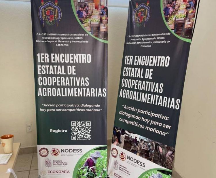 Mañana jueves, Primer Encuentro de Cooperativas Agroalimentarias de Michoacán