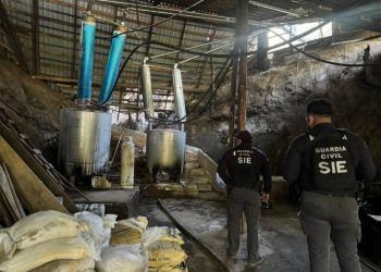 Destruyen mega laboratorio clandestino en Tzitzio, pero no hay detenidos, dice la SSP