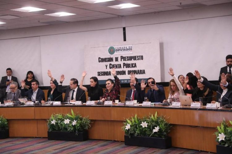 Aprobado en Comisión dictamen del Presupuesto de Egresos de la Federación 2025 por 9 billones 302 mil 015 millones 800 mil pesos