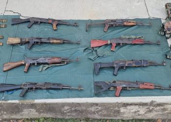 Detenidas 9 personas con 8 fusiles en Apatzingán: SSP