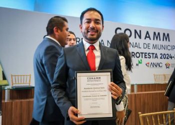 Humberto Jiménez Solís asume como vicepresidente de la CONAMM en la toma de protesta de la nueva directiva