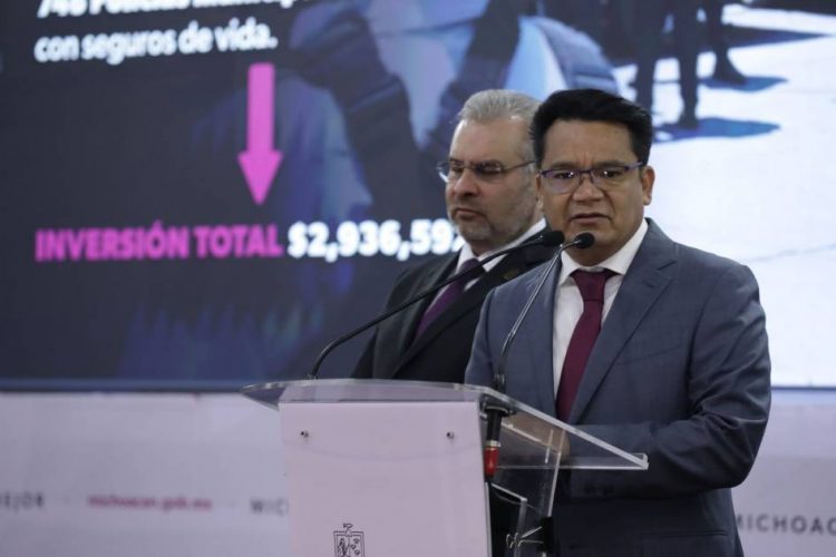 Se han invertido 10 mdp del Fortapaz para seguridad en Morelia: César Erwin