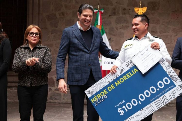 Policía Morelia, de las mejores del país: Alfonso Martínez