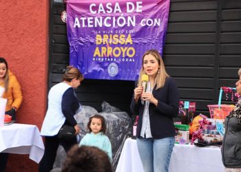 Celebra Diputada Brissa Arroyo tradicional y alegre posada con habitantes de la colonia Independencia 