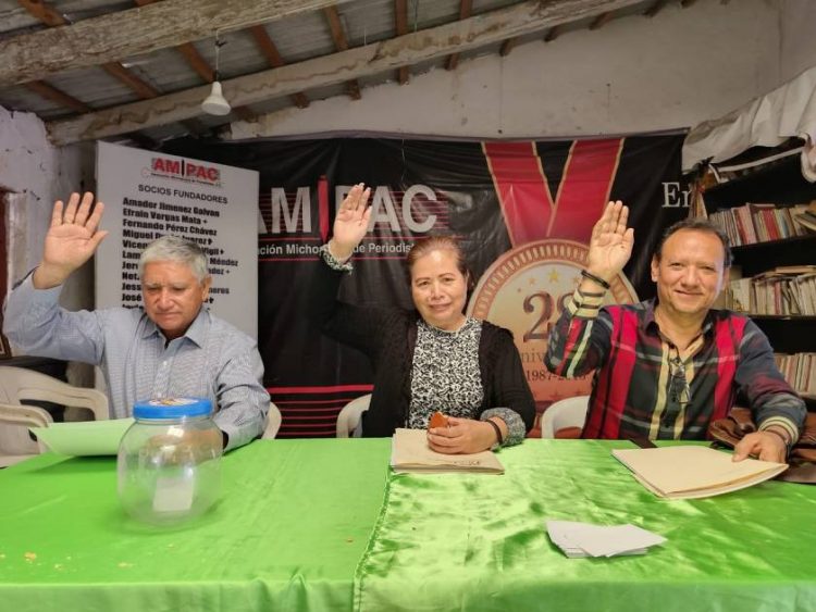 Blanca Esthela Rueda y Francisco García Davish próximos galardonados con la Presea Mérito Periodista Amipac 2023 y 2024