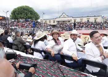 Araceli Saucedo Reyes destaca la riqueza cultural de Michoacán en la Competencia de los Kúrpites 2025