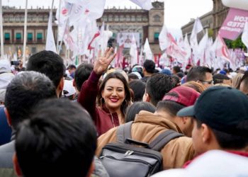 Mónica Valdez reconoce trabajo de la presidenta de México a 100 días de su gobierno