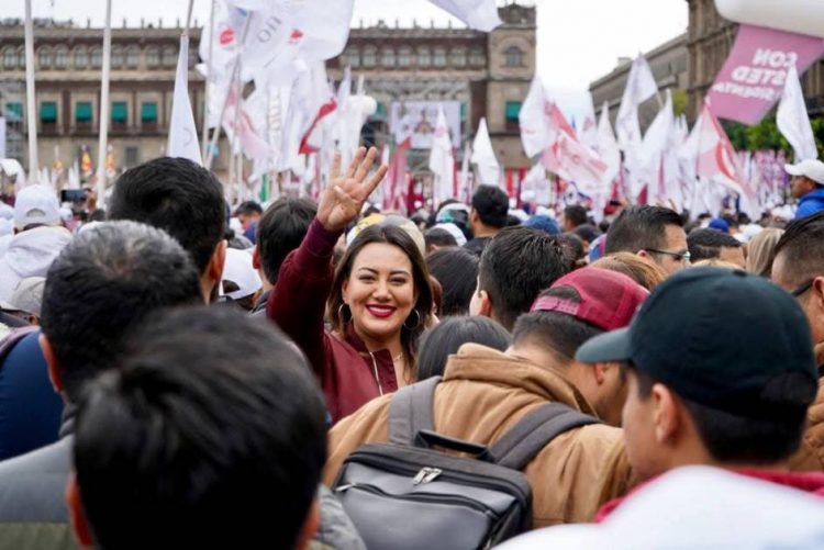 Mónica Valdez reconoce trabajo de la presidenta de México a 100 días de su gobierno