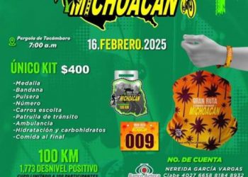 Invita Vicente Gómez a la “Gran Ruta Conociendo Michoacán”