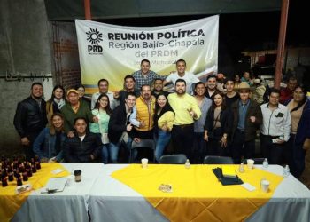 Integrantes del PRDM realizan reunión informativa en Ixtlán con militancia de la región Bajío-Chapala