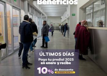 Gobierno de Morelia invita a aprovechar el 10% de descuento al pagar el Predial, en enero