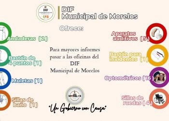 Reafirma Ayuntamiento de Morelos su compromiso social con la entrega de apoyos funcionales a la población