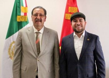 Acuerdan Reyes Galindo y Reginaldo Sandoval consolidar proyecto del PT en el Distrito 01