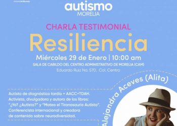 Con charla testimonial de ‘Alita’, DIF Morelia conmemorará aniversario de Autismo Morelia