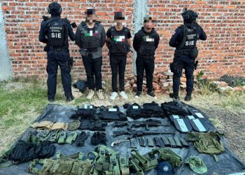 Detenidos en Huandacareo 3 integrantes de una célula delictiva: SSP