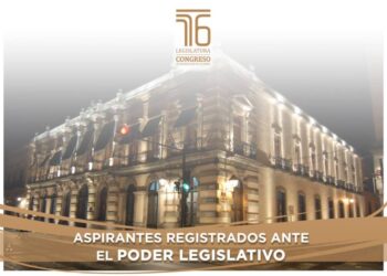 Poder Legislativo publica lista de aspirantes al Poder Judicial de Michoacán que avanzarán a la tercer etapa del proceso selectivo