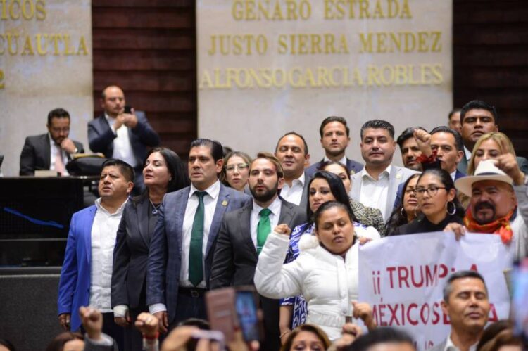 PVEM respalda a la presidenta Claudia Sheinbaum ante el incremento de aranceles