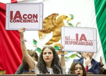 Diputada Giulianna Bugarini exige acción contra el uso indebido de la inteligencia artificial: ‘Es hora de regularla’