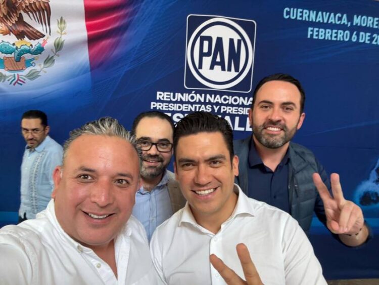 En plena coordinación, dirigencias Nacional y Estatal del PAN: Carlos Quintana