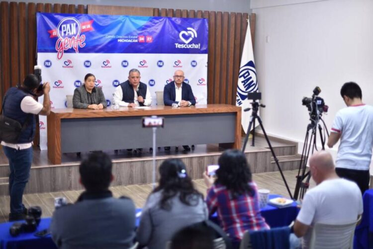 Delincuencia se burló y operó impunemente durante gira de Sheinbaum por Michoacán: PAN