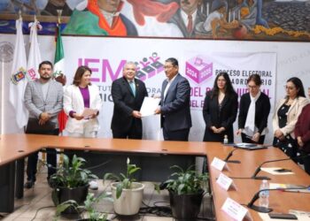 Recibe IEM el listado de aspirantes aprobados por el Congreso del Estado para la elección de jueces y magistrados del Poder Judicial