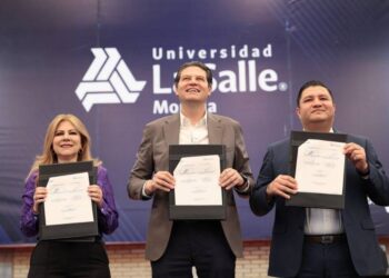 Gobierno de Morelia y Universidad La Salle refrendan compromiso con la educación