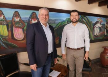 Octavio Ocampo se reúne con el gobernador para dialogar sobre proyectos en beneficio de Michoacán