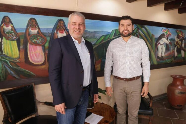 Octavio Ocampo se reúne con el gobernador para dialogar sobre proyectos en beneficio de Michoacán