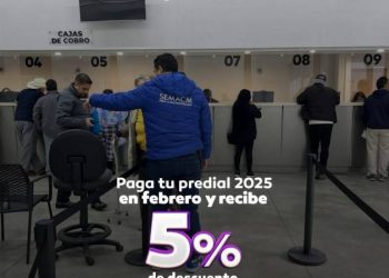 Todo febrero, aprovecha el 5% de descuento en tu predial Morelia