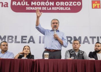 Por la unidad y en respaldo a Claudia Sheinbaum, recorreré Michoacán: Morón