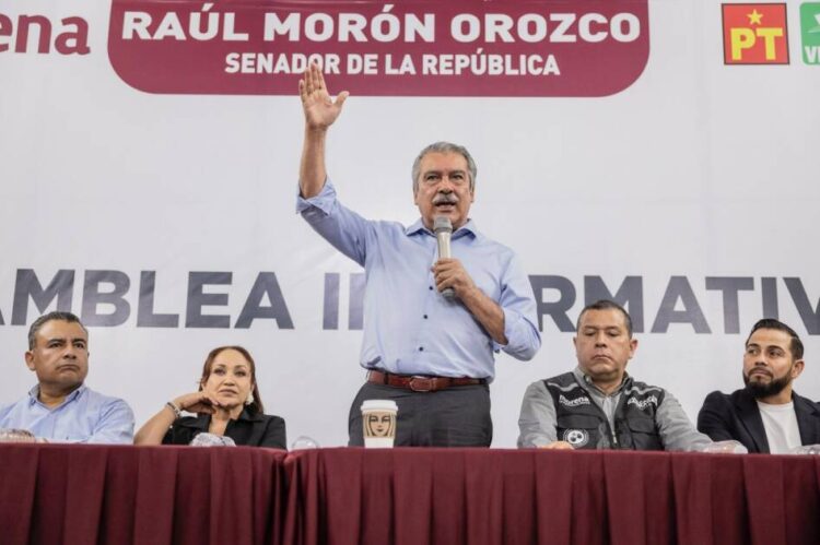 Por la unidad y en respaldo a Claudia Sheinbaum, recorreré Michoacán: Morón