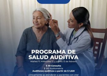 Lanza Gobierno de Quiroga el Programa de Salud Auditiva con consultas y audífonos a precios accesibles