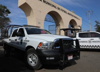 Refuerza SSP operativo en Morelia ante agresión en las canchas de fútbol frente a Policía y Tránsito